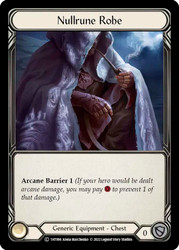 Nullrune Robe
Dorinthea Blitz Deck
Single
Flesh and Blood