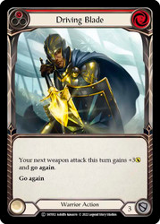 Driving Blade (Red)
Dorinthea Blitz Deck
Single
Flesh and Blood