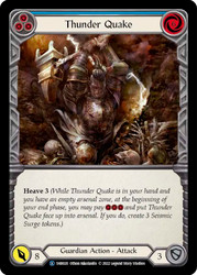 Thunder Quake (Blue)
Bravo Blitz Deck
Single
Flesh and Blood