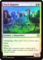 Flock Impostor
Lorwyn Eclipsed
Single
Magic: The Gathering