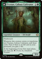 Trystan, Callous Cultivator // Trystan, Penitent Culler
Lorwyn Eclipsed
Single
Magic: The Gathering