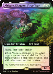 Abigale, Eloquent First-Year
Lorwyn Eclipsed
Single
Magic: The Gathering