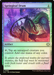Springleaf Drum
Lorwyn Eclipsed
Single
Magic: The Gathering