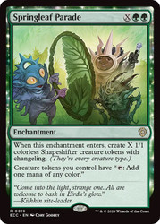 Springleaf Parade
Lorwyn Eclipsed Commander
Single
Magic: The Gathering