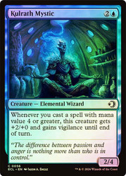 Kulrath Mystic
Lorwyn Eclipsed
Single
Magic: The Gathering