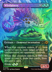 Wistfulness
Lorwyn Eclipsed
Single
Magic: The Gathering