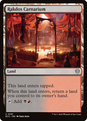 Rakdos Carnarium
Lorwyn Eclipsed Commander
Single
Magic: The Gathering