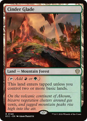 Cinder Glade
Lorwyn Eclipsed Commander
Single
Magic: The Gathering