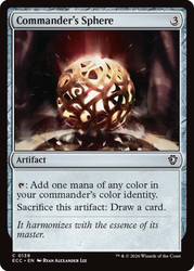 Commander's Sphere
Lorwyn Eclipsed Commander
Single
Magic: The Gathering