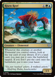 Risen Reef
Lorwyn Eclipsed Commander
Single
Magic: The Gathering