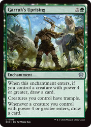 Garruk's Uprising
Lorwyn Eclipsed Commander
Single
Magic: The Gathering