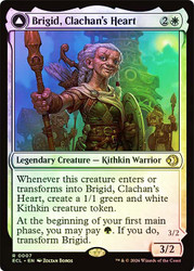 Brigid, Clachan's Heart // Brigid, Doun's Mind
Lorwyn Eclipsed
Single
Magic: The Gathering