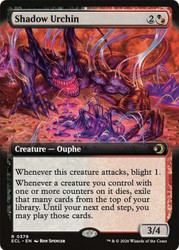 Shadow Urchin
Lorwyn Eclipsed
Single
Magic: The Gathering