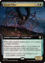 Dread Tiller
Lorwyn Eclipsed Commander
Single
Magic: The Gathering