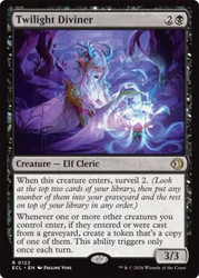 Twilight Diviner
Lorwyn Eclipsed
Single
Magic: The Gathering