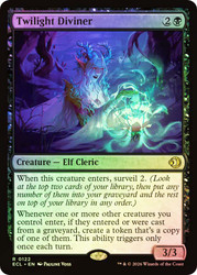 Twilight Diviner
Lorwyn Eclipsed
Single
Magic: The Gathering