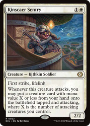 Kinscaer Sentry
Lorwyn Eclipsed
Single
Magic: The Gathering
