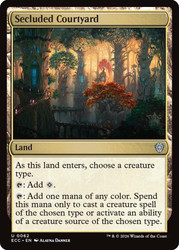 Secluded Courtyard
Lorwyn Eclipsed Commander
Single
Magic: The Gathering