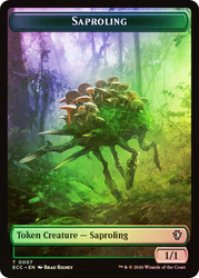 {Saproling Token} // {Scarecrow Token}
Lorwyn Eclipsed Commander
Single
Magic: The Gathering
