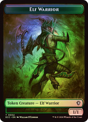 {Elf Warrior Token} // {Plant Token}
Lorwyn Eclipsed Commander
Single
Magic: The Gathering