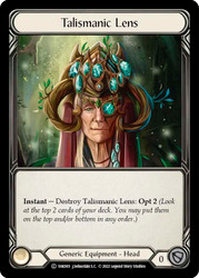 Talismanic Lens
Kano Blitz Deck
Single
Flesh and Blood