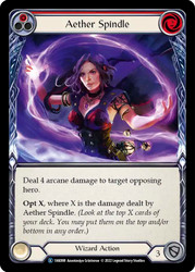 Aether Spindle (Red)
Kano Blitz Deck
Single
Flesh and Blood