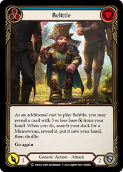 Belittle (Blue)
Viserai Blitz Deck
Single
Flesh and Blood