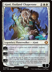 Ajani, Outland Chaperone (Promo Pack) (Lorwyn Eclipsed)
Promo
Single
Magic: The Gathering