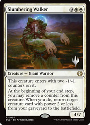 Slumbering Walker (Promo Pack) (Lorwyn Eclipsed)
Promo
Single
Magic: The Gathering