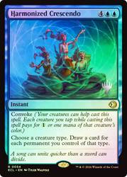 Harmonized Crescendo (Promo Pack) (Lorwyn Eclipsed)
Promo
Single
Magic: The Gathering