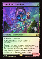 Dawnhand Dissident (Promo Pack) (Lorwyn Eclipsed)
Promo
Single
Magic: The Gathering