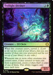 Twilight Diviner (Promo Pack) (Lorwyn Eclipsed)
Promo
Single
Magic: The Gathering