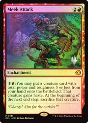 Meek Attack (Promo Pack) (Lorwyn Eclipsed)
Promo
Single
Magic: The Gathering