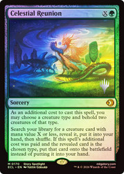 Celestial Reunion (Promo Pack) (Lorwyn Eclipsed)
Promo
Single
Magic: The Gathering