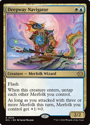 Deepway Navigator (Promo Pack) (Lorwyn Eclipsed)
Promo
Single
Magic: The Gathering