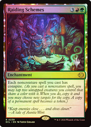 Raiding Schemes (Promo Pack) (Lorwyn Eclipsed)
Promo
Single
Magic: The Gathering