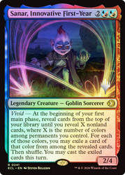 Sanar, Innovative First-Year (Promo Pack) (Lorwyn Eclipsed)
Promo
Single
Magic: The Gathering