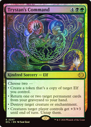 Trystan's Command (Promo Pack) (Lorwyn Eclipsed)
Promo
Single
Magic: The Gathering