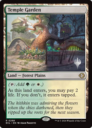 Temple Garden (Promo Pack) (Lorwyn Eclipsed)
Promo
Single
Magic: The Gathering