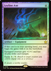 Leyline Axe (Promo Pack) (Foundations)
Promo
Single
Magic: The Gathering