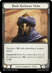 Blade Beckoner Helm
Fai Silver Age Deck
Single
Flesh and Blood