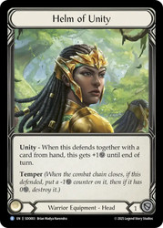 Helm of Unity
Dorinthea Silver Age Deck
Single
Flesh and Blood