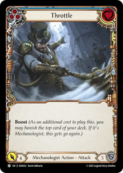 Throttle (Blue)
Dash Silver Age Deck
Single
Flesh and Blood