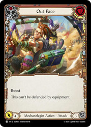 Out Pace (Red)
Dash Silver Age Deck
Single
Flesh and Blood