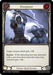 Overpower (Blue)
Dorinthea Silver Age Deck
Single
Flesh and Blood
