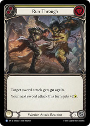 Run Through
Dorinthea Silver Age Deck
Single
Flesh and Blood