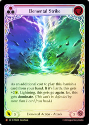 Elemental Strike
Compendium of Rathe
Single
Flesh and Blood