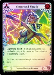 Stormwind Sheath
Compendium of Rathe
Single
Flesh and Blood