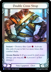 Double Cross Strap
Compendium of Rathe
Single
Flesh and Blood