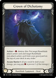 Crown of Dichotomy
Viserai Silver Age Deck
Single
Flesh and Blood